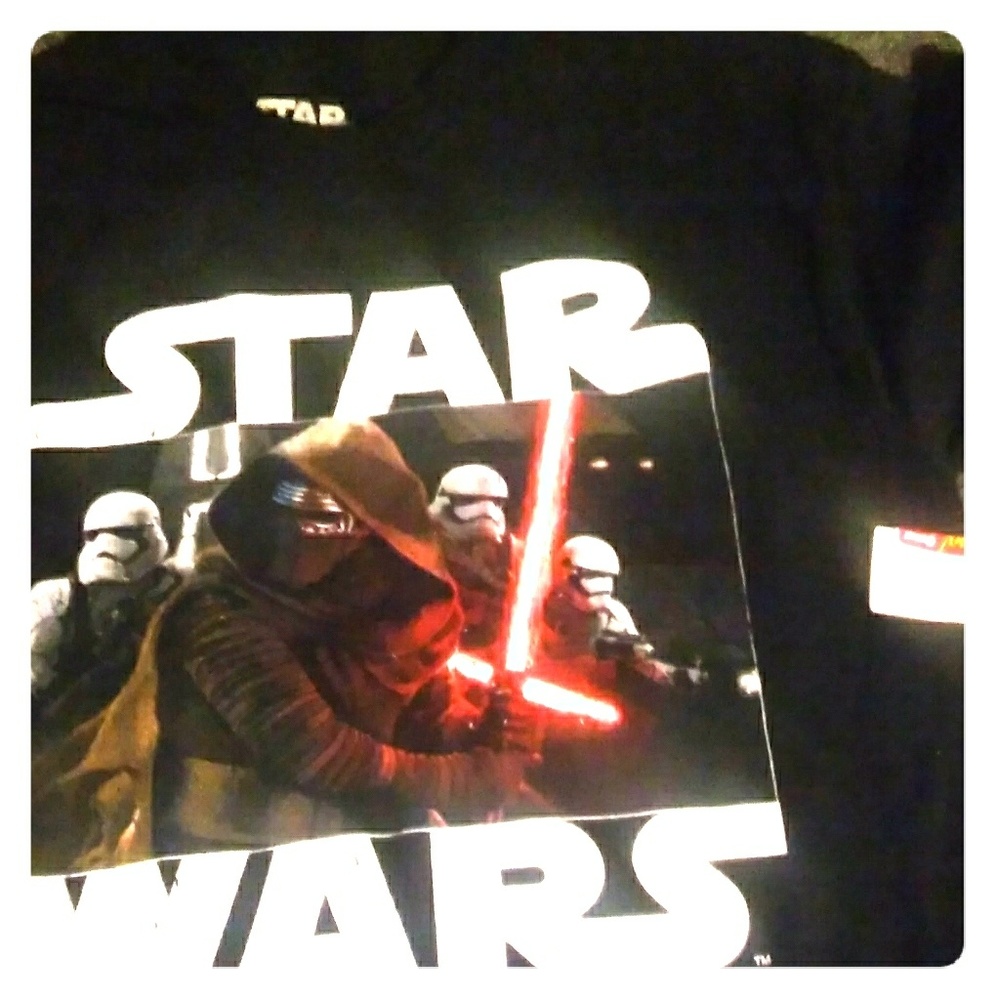 Black Star Wars Shirt New