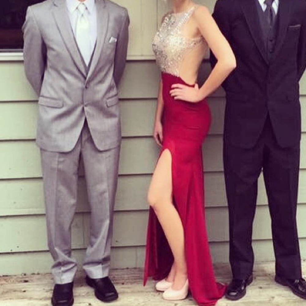 full length prom dress
