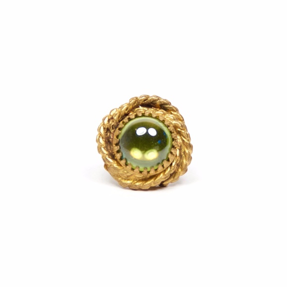 *SOLD* Golden Rope Ring // Handmade - Picture 3 of 4