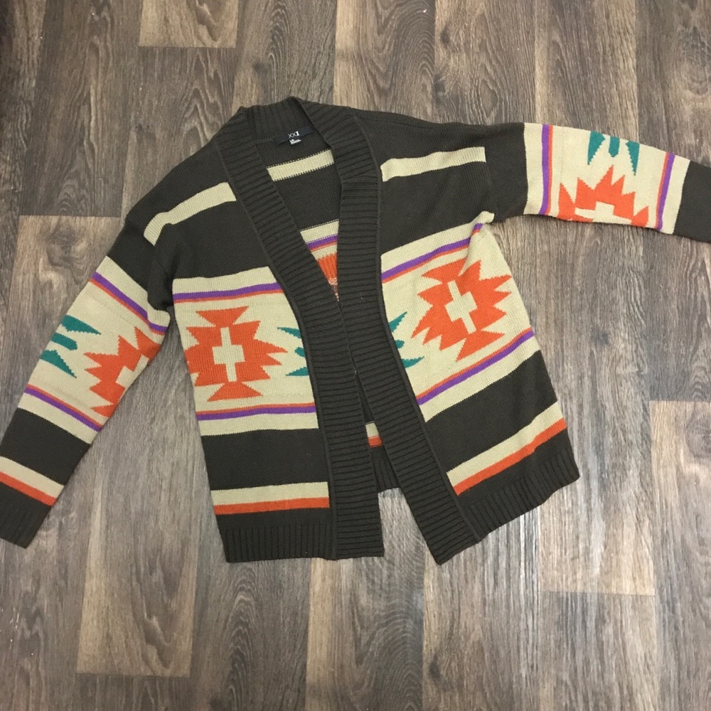 [NOT AVAILABLE] Aztec Print Sweater