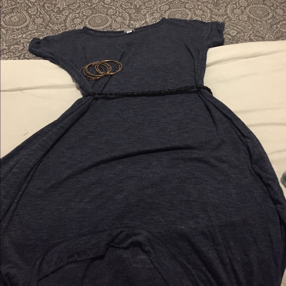 Chelsea sky high low T-shirt dress