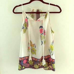 Colorful Paisley Top