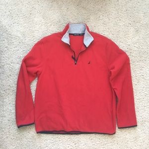 Nautica Men's Red Fleece