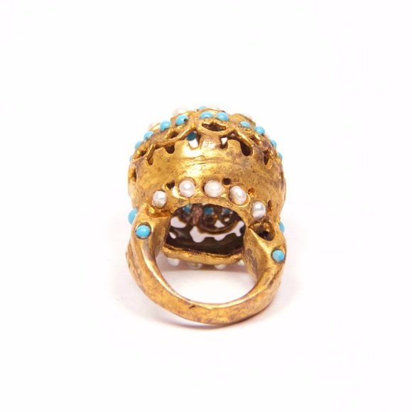 *SOLD* The Fountain Ring // Handmade // 8.5 - Picture 5 of 5