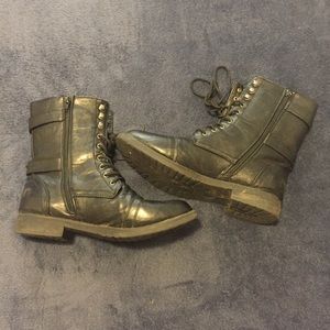 Black Combat Boots