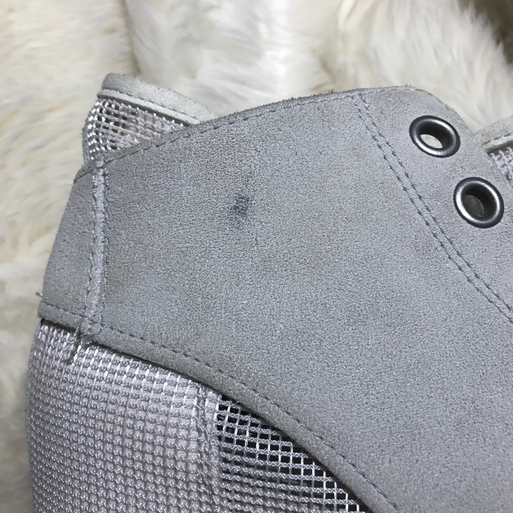 Sorel Joanie Mesh Wedge Bootie White - Picture 6 of 8