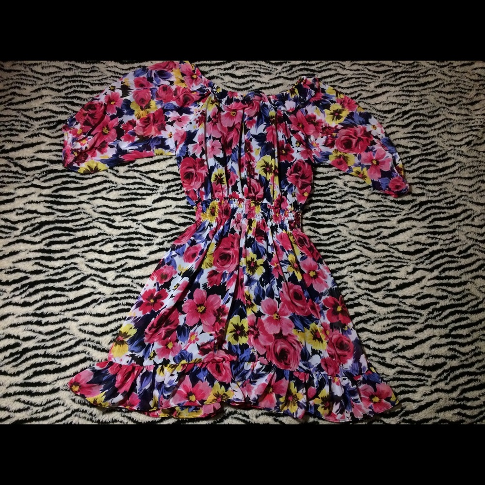 🌸 Floral Sleeved Dress Lolita kawaii flowy