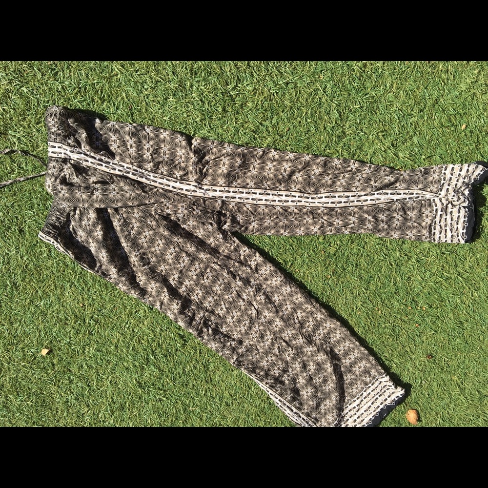 Patterned drawstring pants - Picture 3 of 3