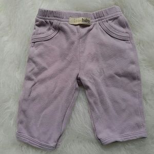 Loved Baby lavender 0-3 month pants