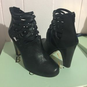 Dolce Vita strappy cut out booties