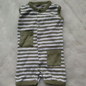 Loved Baby shortall onsie 0-3 month