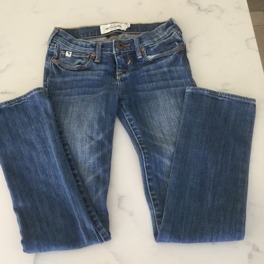 🎏 Abercrombie Kids girls "cute stretch" jeans