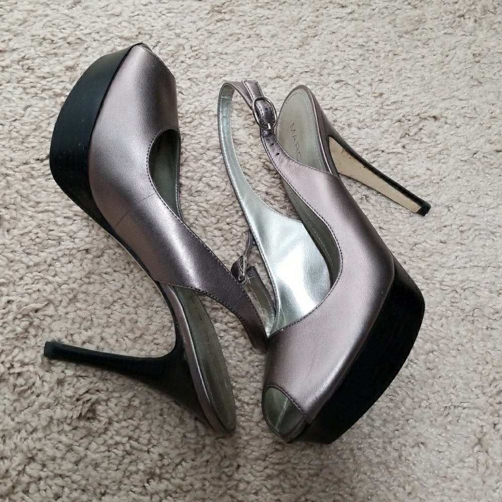 Mark Fishsr Platform Slingbacks - image 2