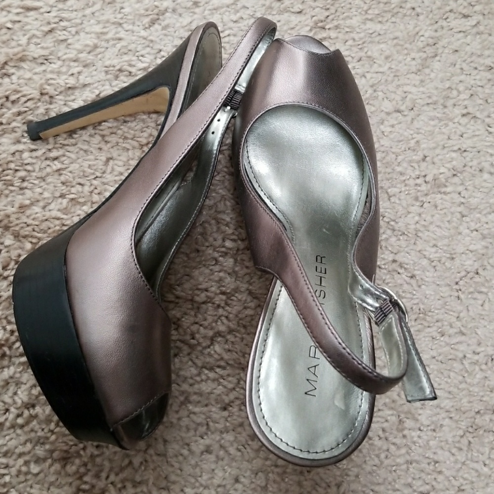 Mark Fishsr Platform Slingbacks - image 4