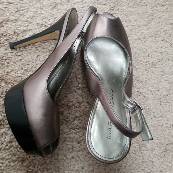 Mark Fishsr Platform slingbacks - Picture 4 of 4