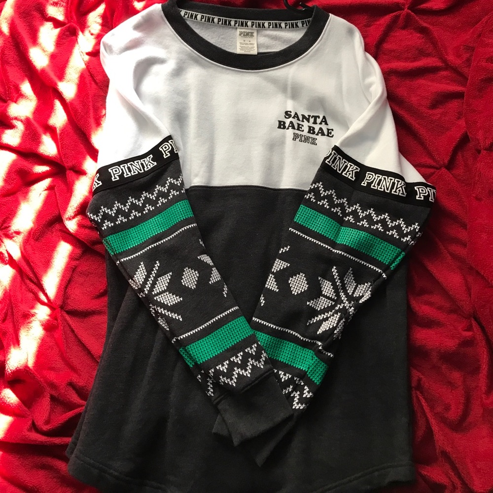 Pink Santa BaeBae Christmas Sweater