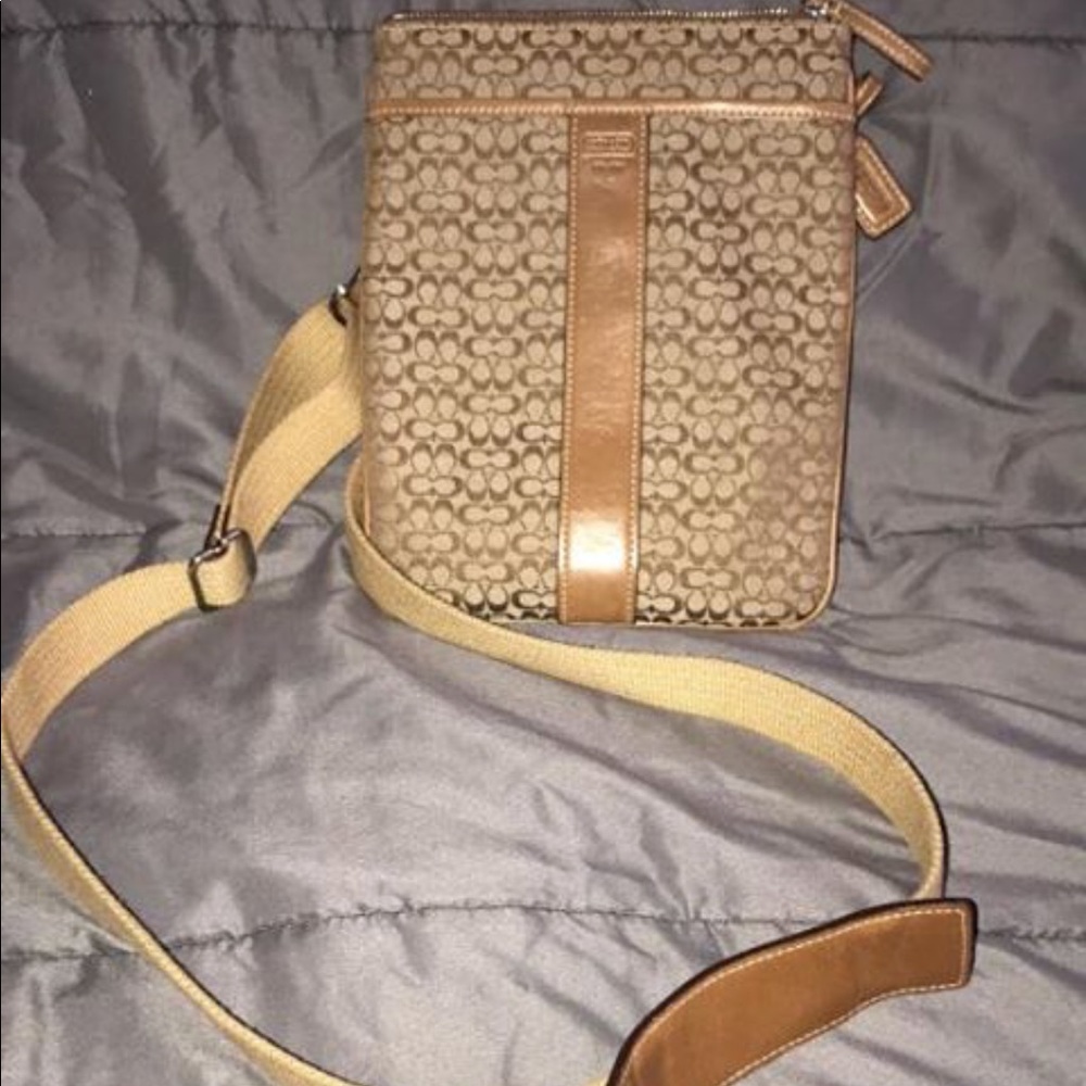 Coach Monogram Crossbody Bag