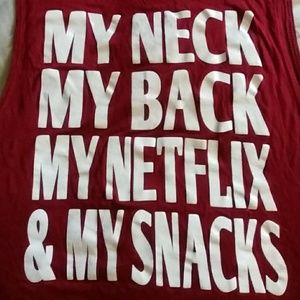 Cranberry color work out top