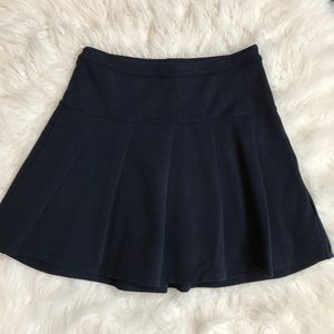 Blue uniform skirt