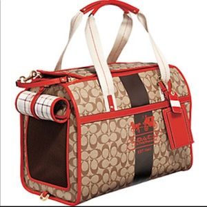 Coach doggie carrier/bag