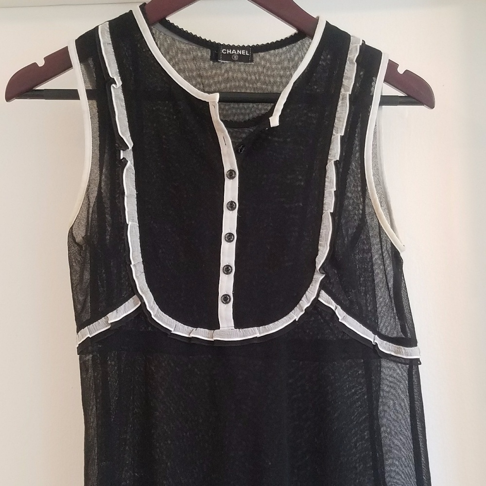 Chanel Sheer Tank