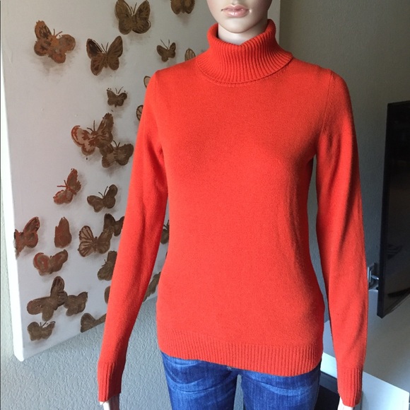 Banana republic Italian wool turtleneck sweater - Picture 1 of 8