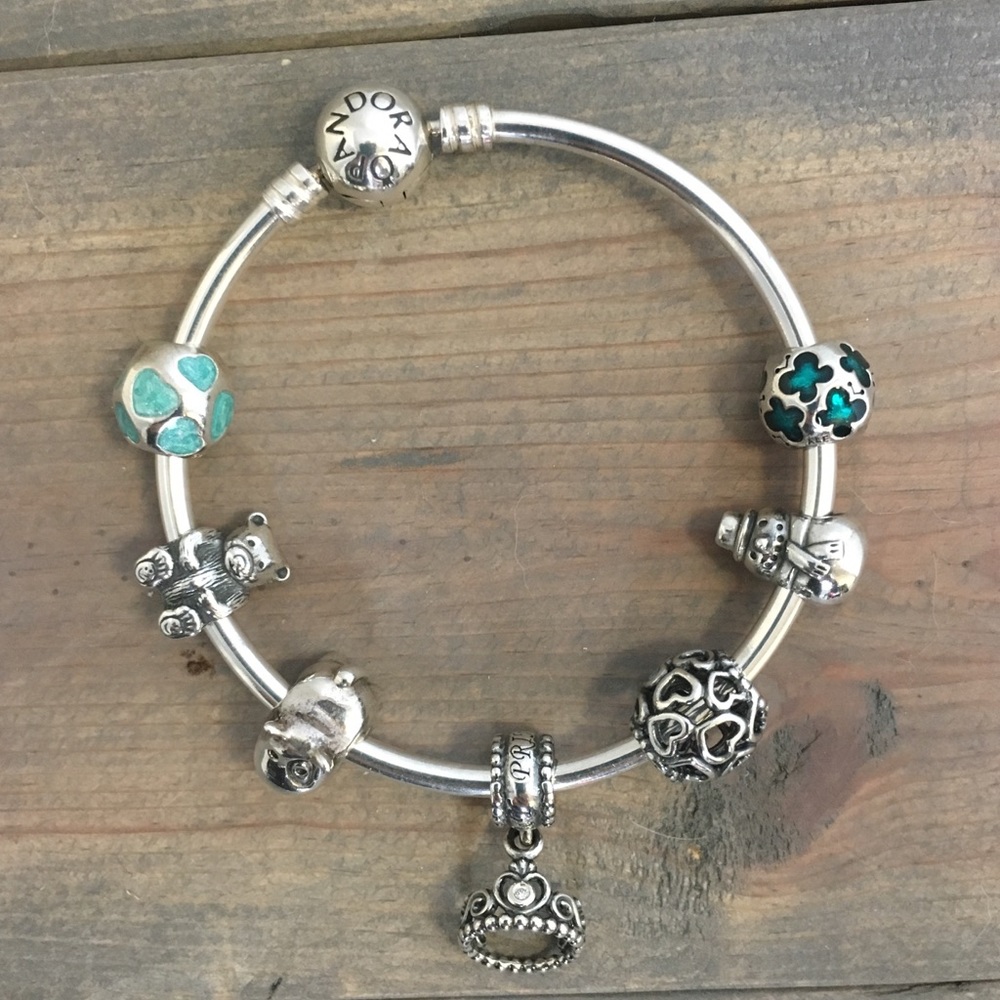 Pandora Bracelet With Charms