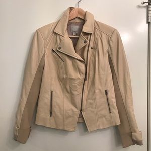 Halogen Leather Jacket