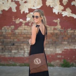 Genuine Cowhide Leather Large Crossbody