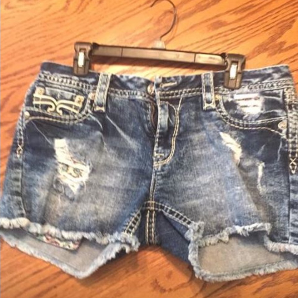 WOMENS ROCK REVIVAL BORIS STRETCH SHORTS
