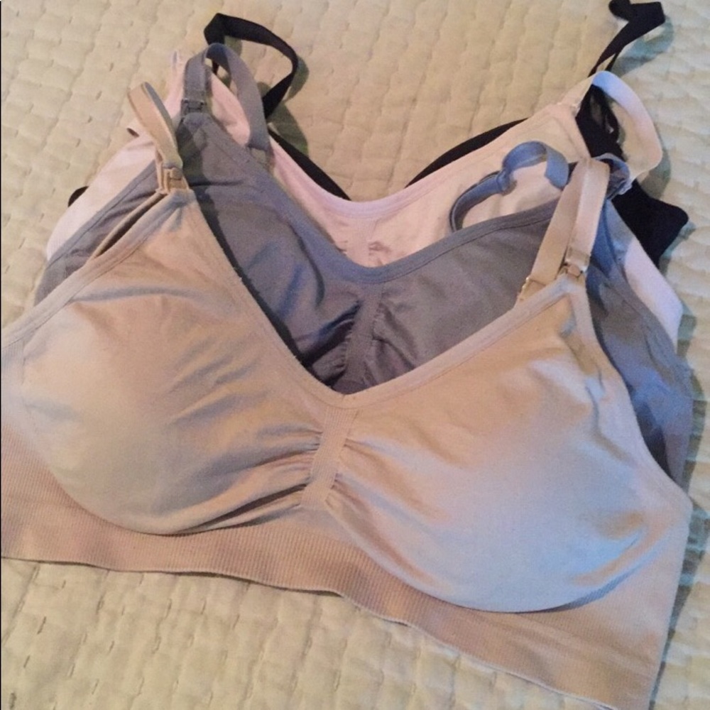 Lot of 4 Motherhood Maternity Nursing Bras