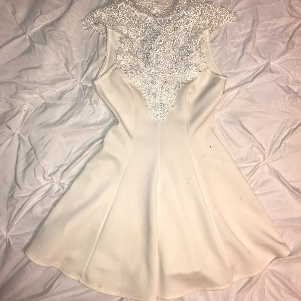 Off White Dress