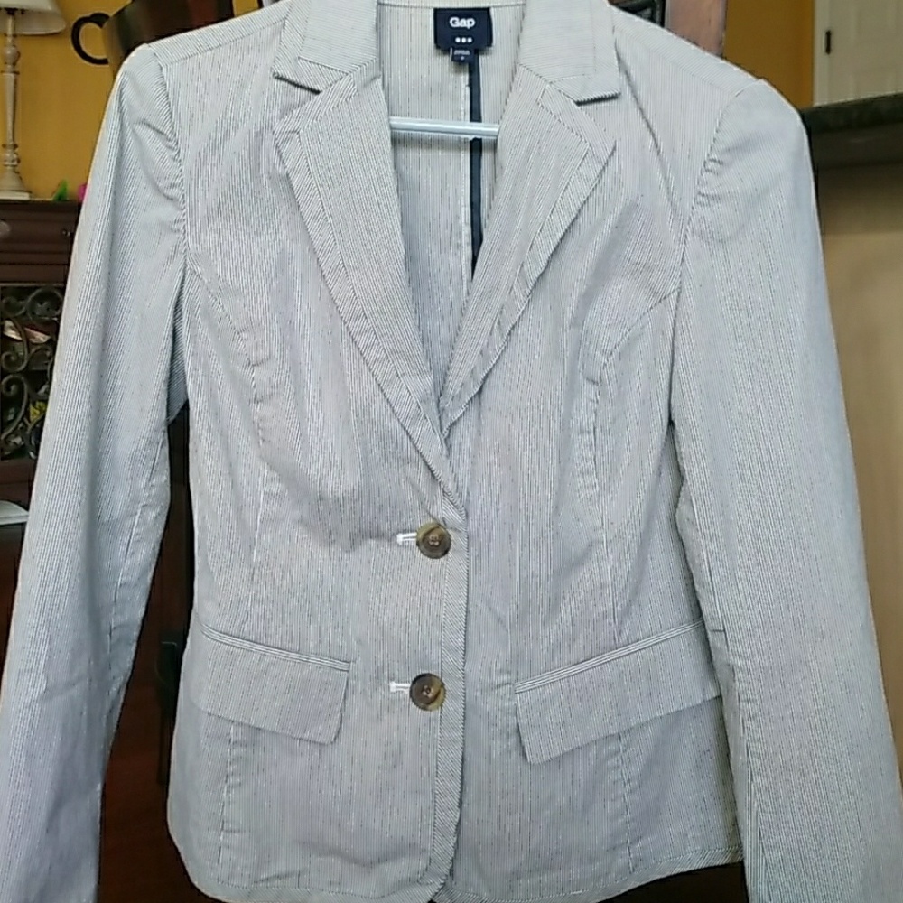 GAP Pinstripe Blazer