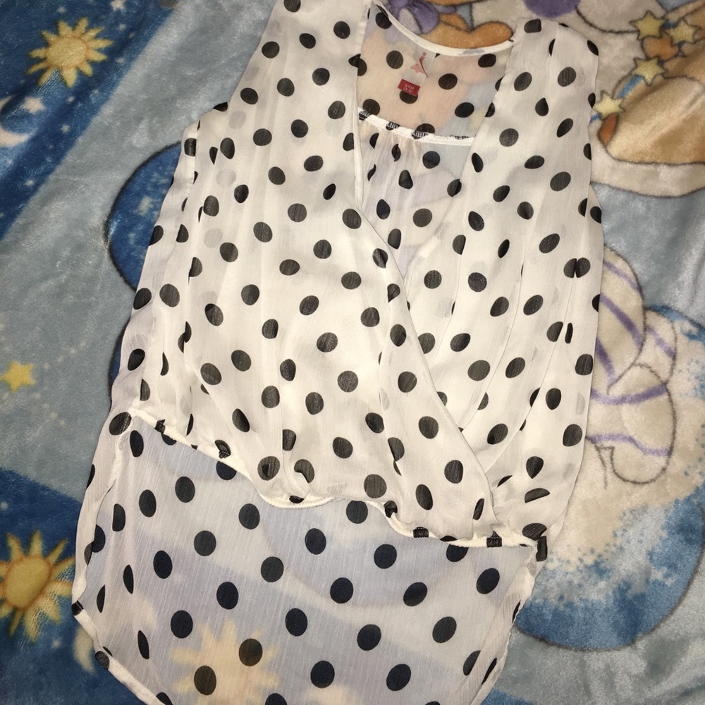 Polka dot shirt