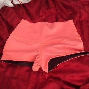 Coral boogie lulu lemon shorts