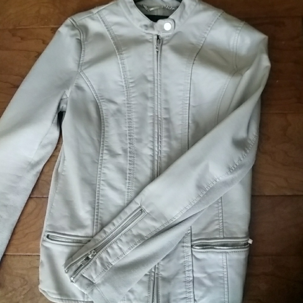 Express Feaux Leather Jacket