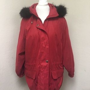 ❄️London Fog Red Jacket