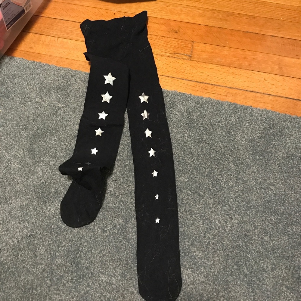 Tights with stars