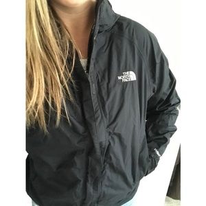 North Face hyvent rain coat