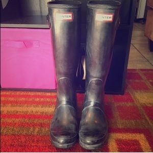 Hunter rain boots
