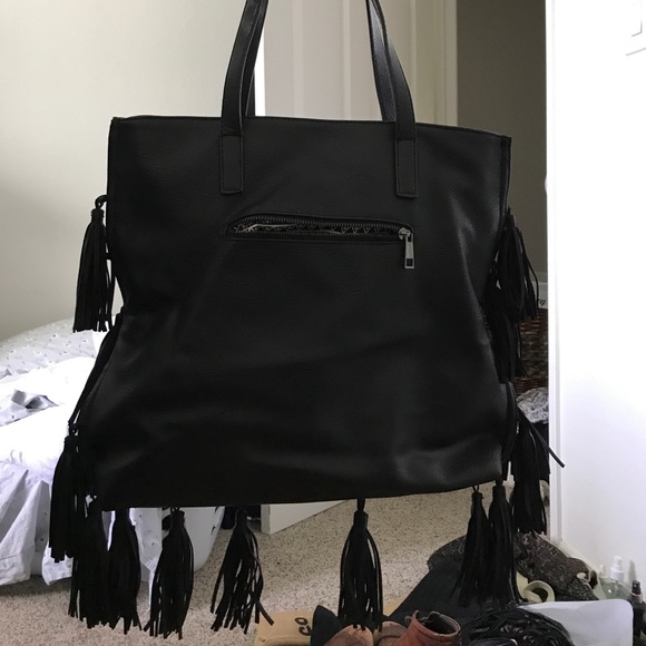 Tassel tote bag - Picture 2 of 5