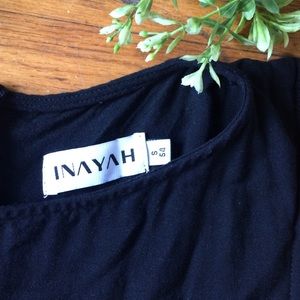 Inayah Black Slip Dress