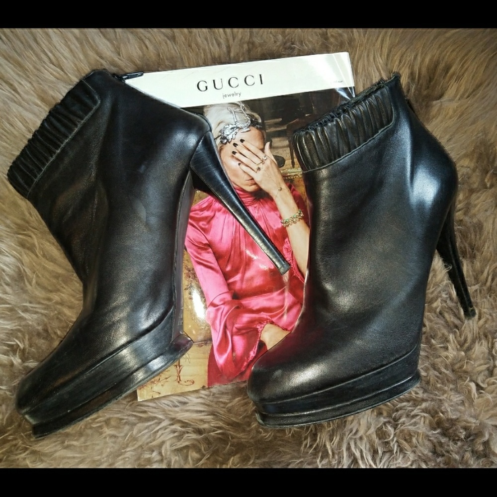 Stuart Weitzman Platform Booties