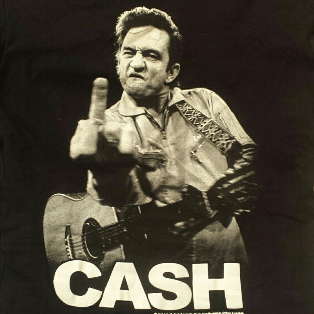 Johnny Cash tee shirt