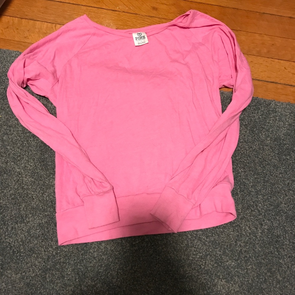 Long Sleeve Pink Shirt