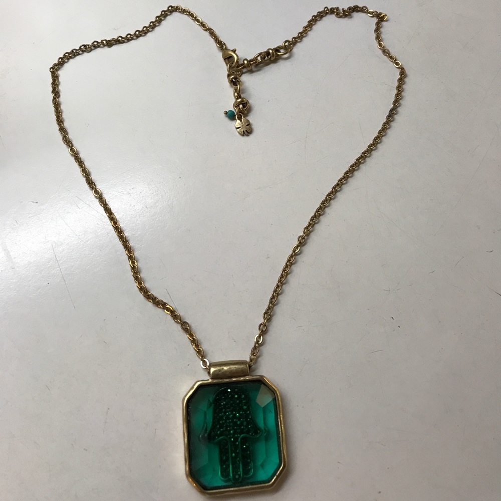 Lucky brand hamsa necklace - Picture 2 of 7