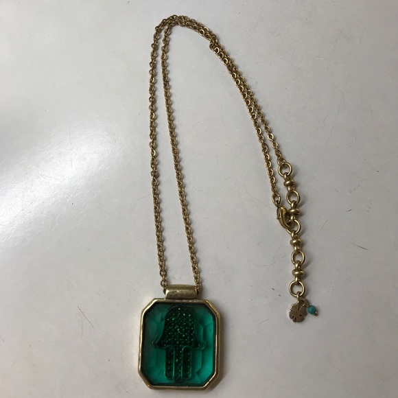 Lucky brand hamsa necklace - Picture 3 of 7