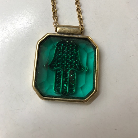Lucky brand hamsa necklace - Picture 4 of 7