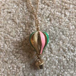 Hot air balloon necklace
