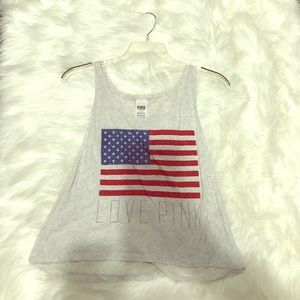 Victoria’s secret flag tank top